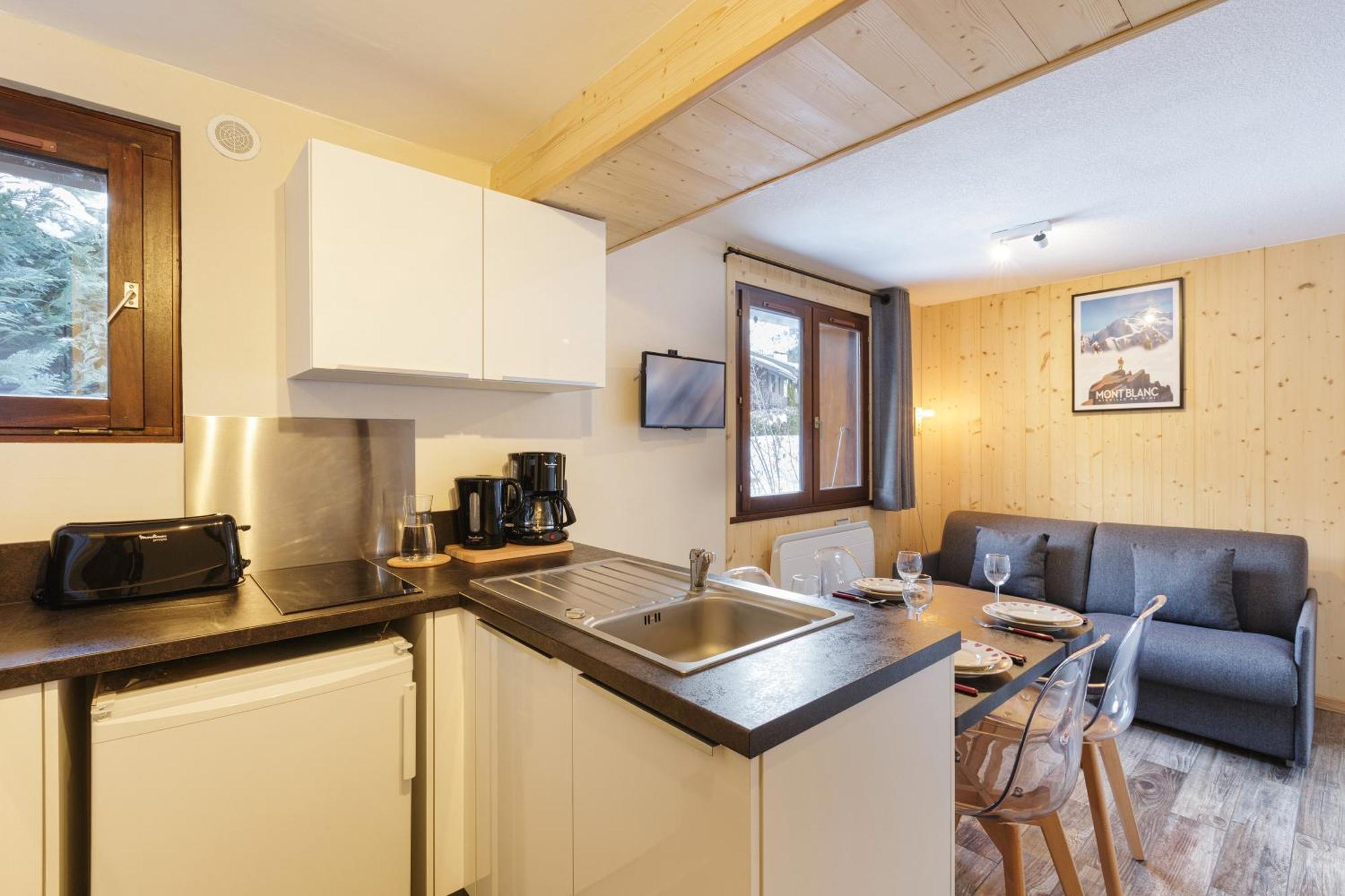 Hameau Des Grands Montets - Apartment 127 - Happy Rentals Шамони Экстерьер фото